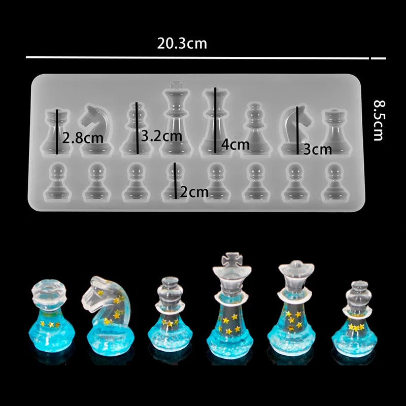 International Chess Crystal Epoxy