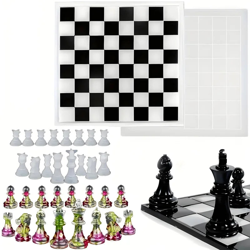 Chessboard, 3DChess Resin