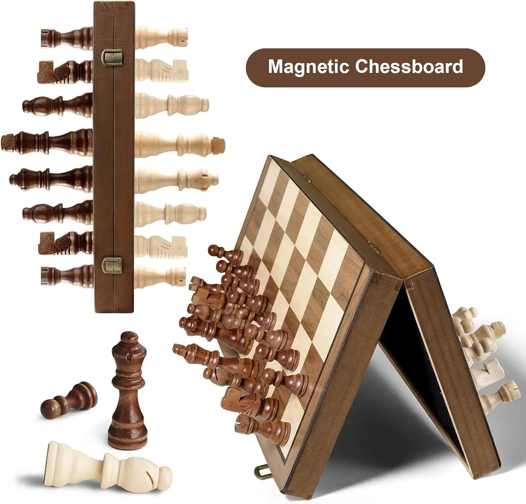 Magnetic Wooden Chess