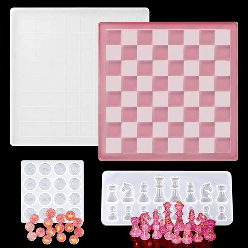 International Chess Crystal Epoxy