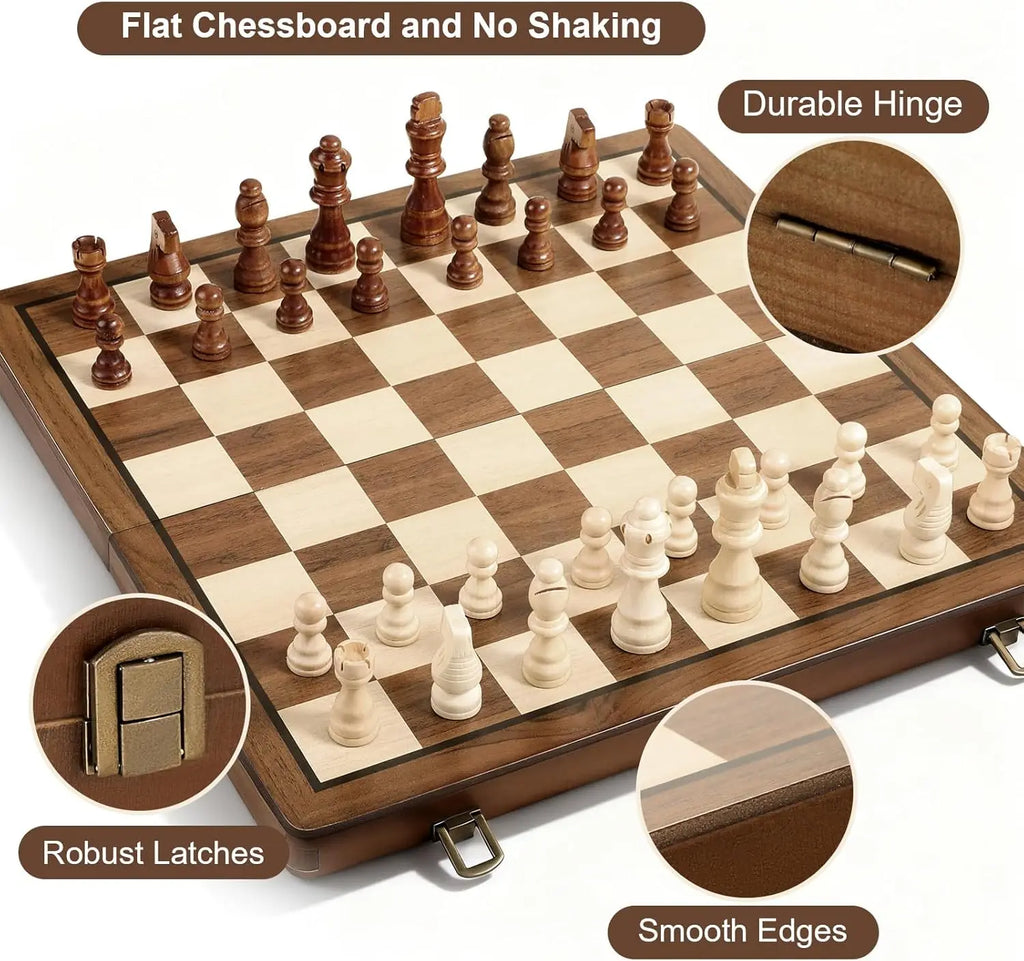 Magnetic Wooden Chess