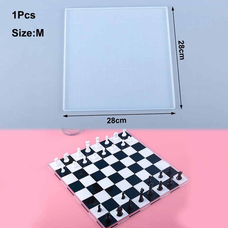 International Chess Crystal Epoxy