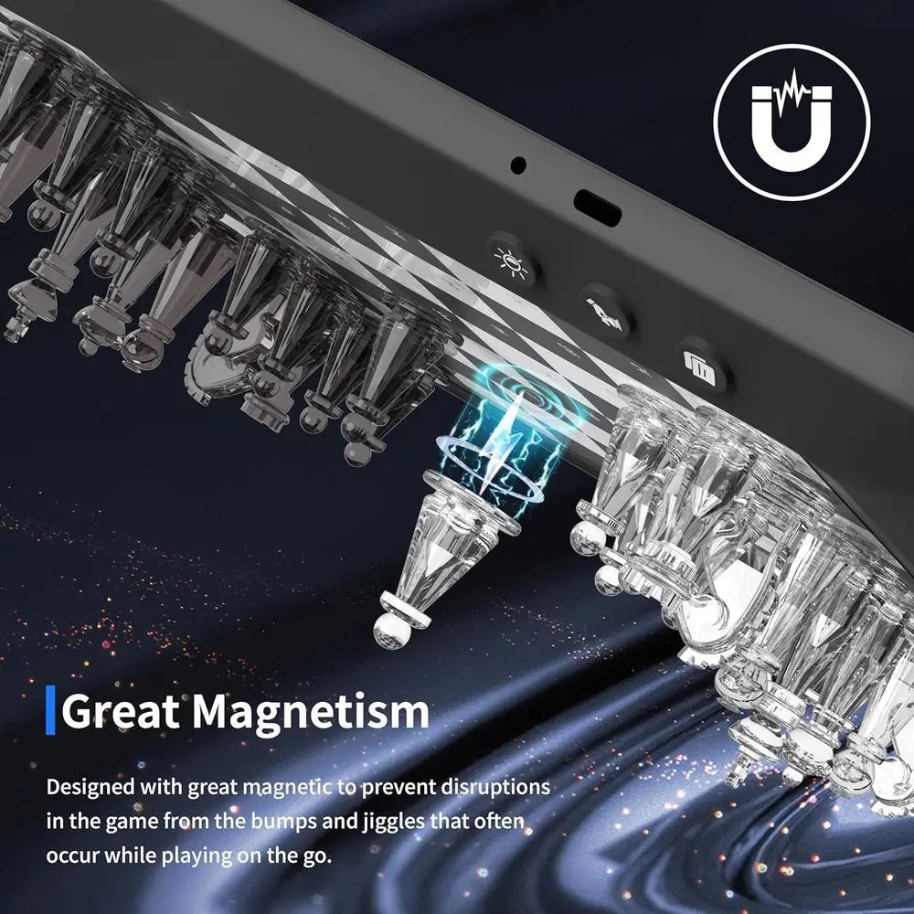 Portable LED Chess Board