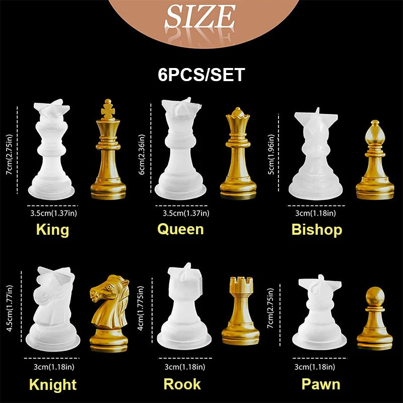 International Chess Crystal Epoxy